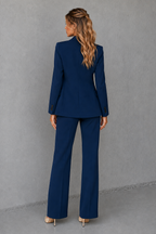 Completo Donna Due Pezzi con Blazer e Pantaloni