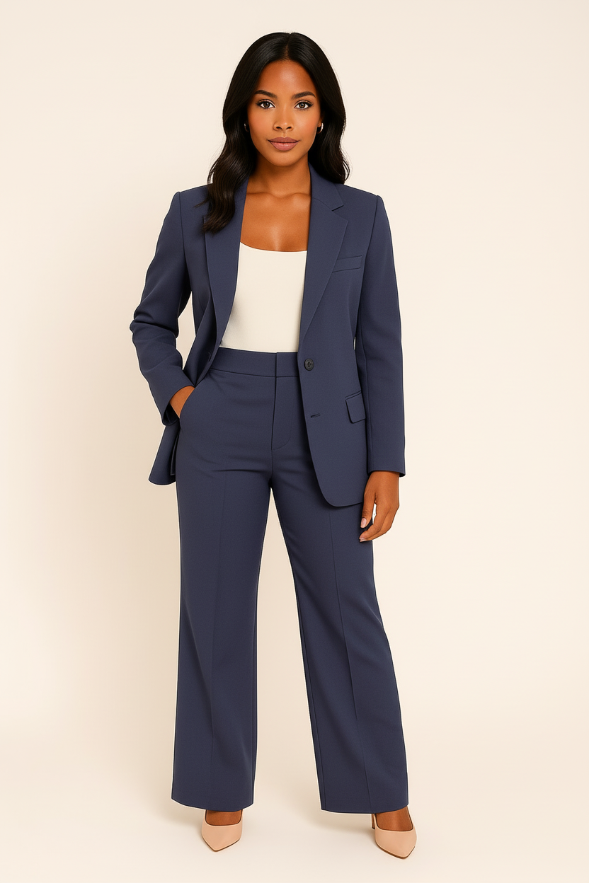 Tailleur Donna Elegante con Pantaloni ANFINITE
