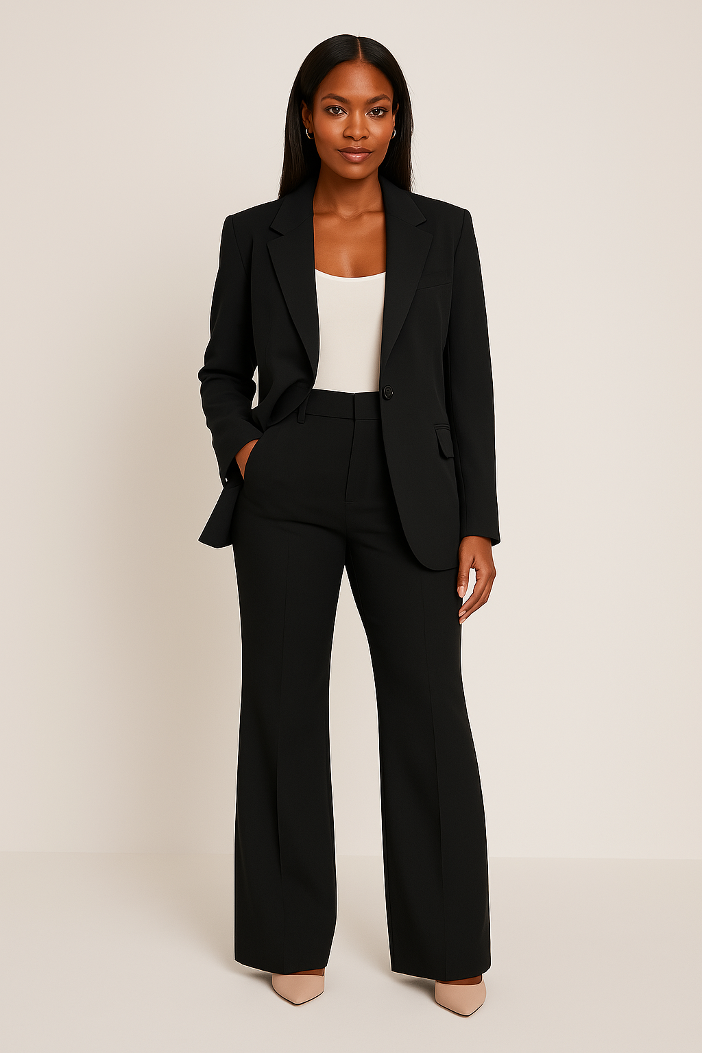 Tailleur Donna Elegante con Pantaloni ANFINITE