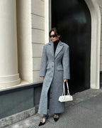 Cappotto Lungo Donna con Vita Sagomata