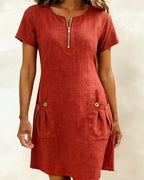 Abito Elegante con Zip ANFINITE Lina