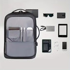 Zaino Uomo Multi-Scomparto con Porta USB