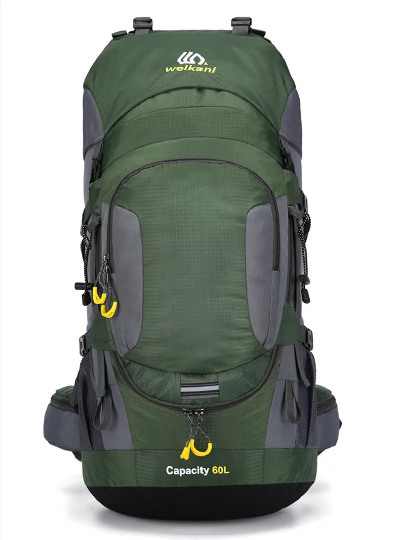 Zaino Impermeabile da 60L | Grande Capacità, Resistente & Ideale per Outdoor