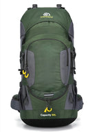 Zaino Impermeabile da 60L | Grande Capacità, Resistente & Ideale per Outdoor