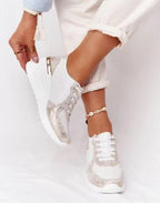 Sneakers Nordiva con Tacco Rialzato e Supporto Confortevole