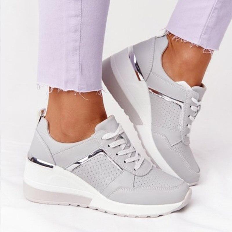 Sneakers Nordiva con Tacco Rialzato e Supporto Confortevole