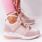 Sneakers Nordiva con Tacco Rialzato e Supporto Confortevole