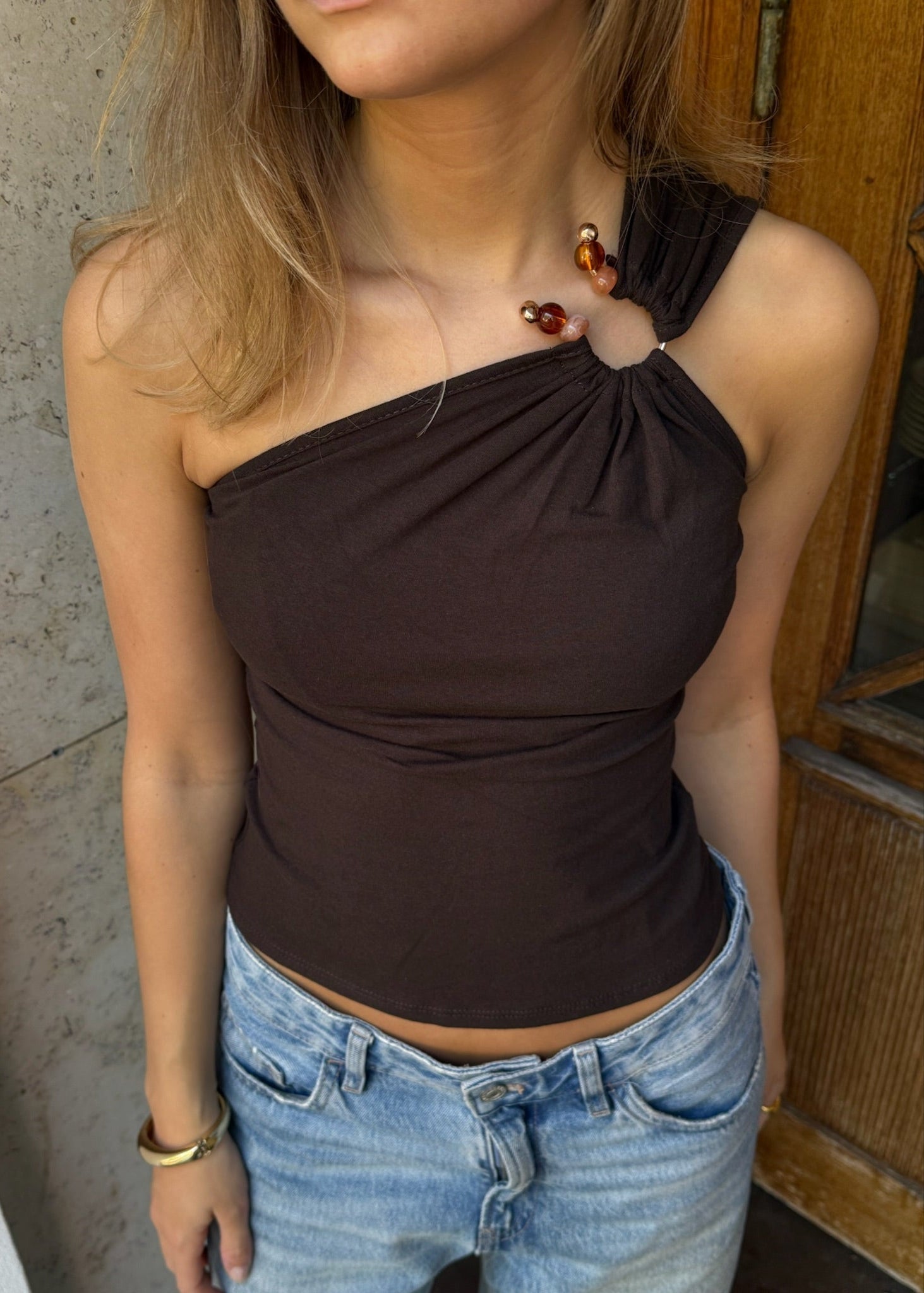 Alissa One Shoulder Top