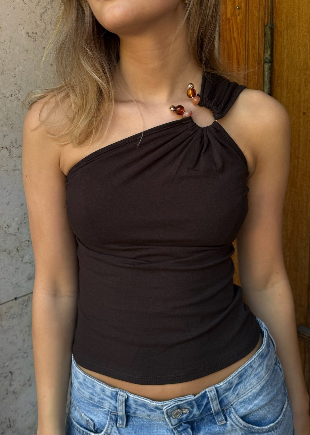 Alissa One Shoulder Top