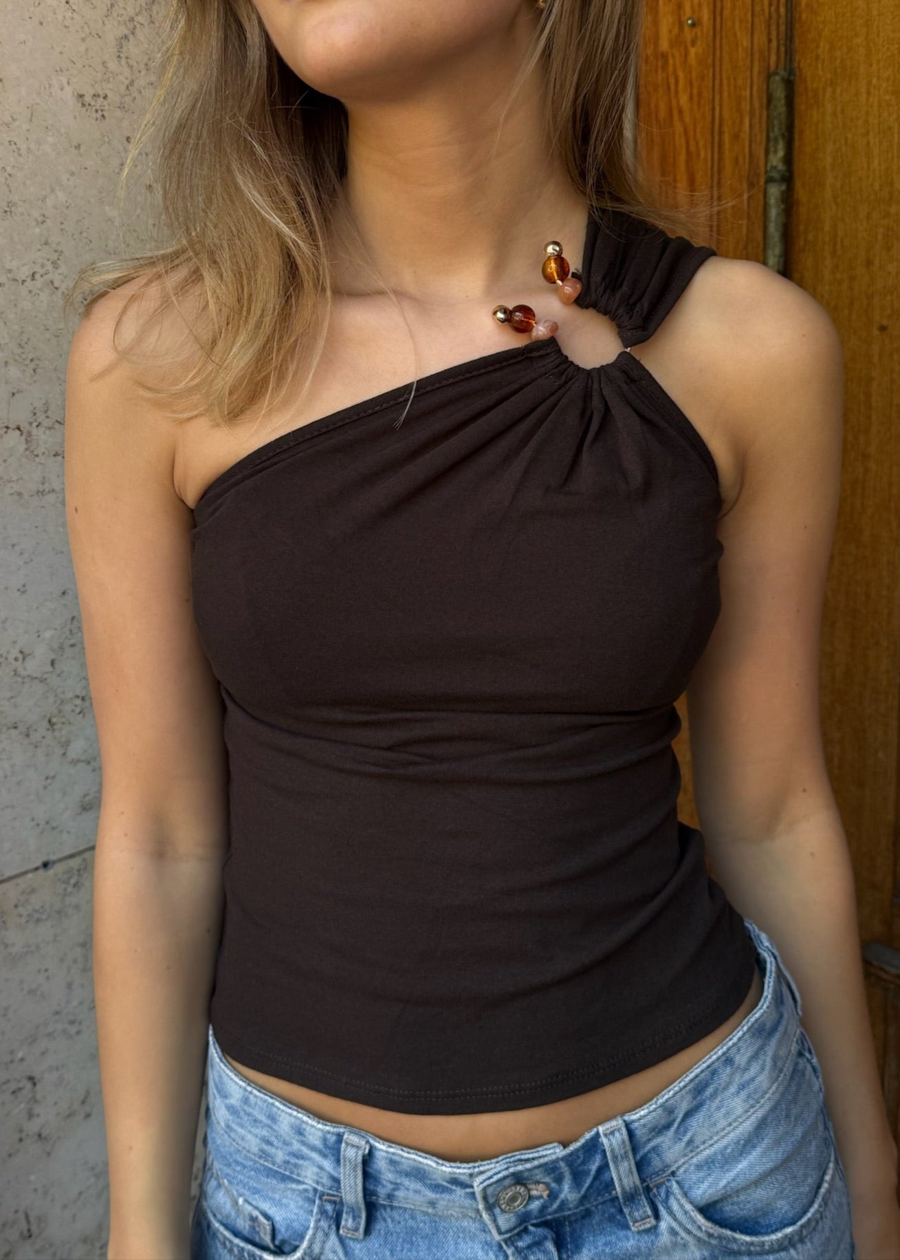 Alissa One Shoulder Top