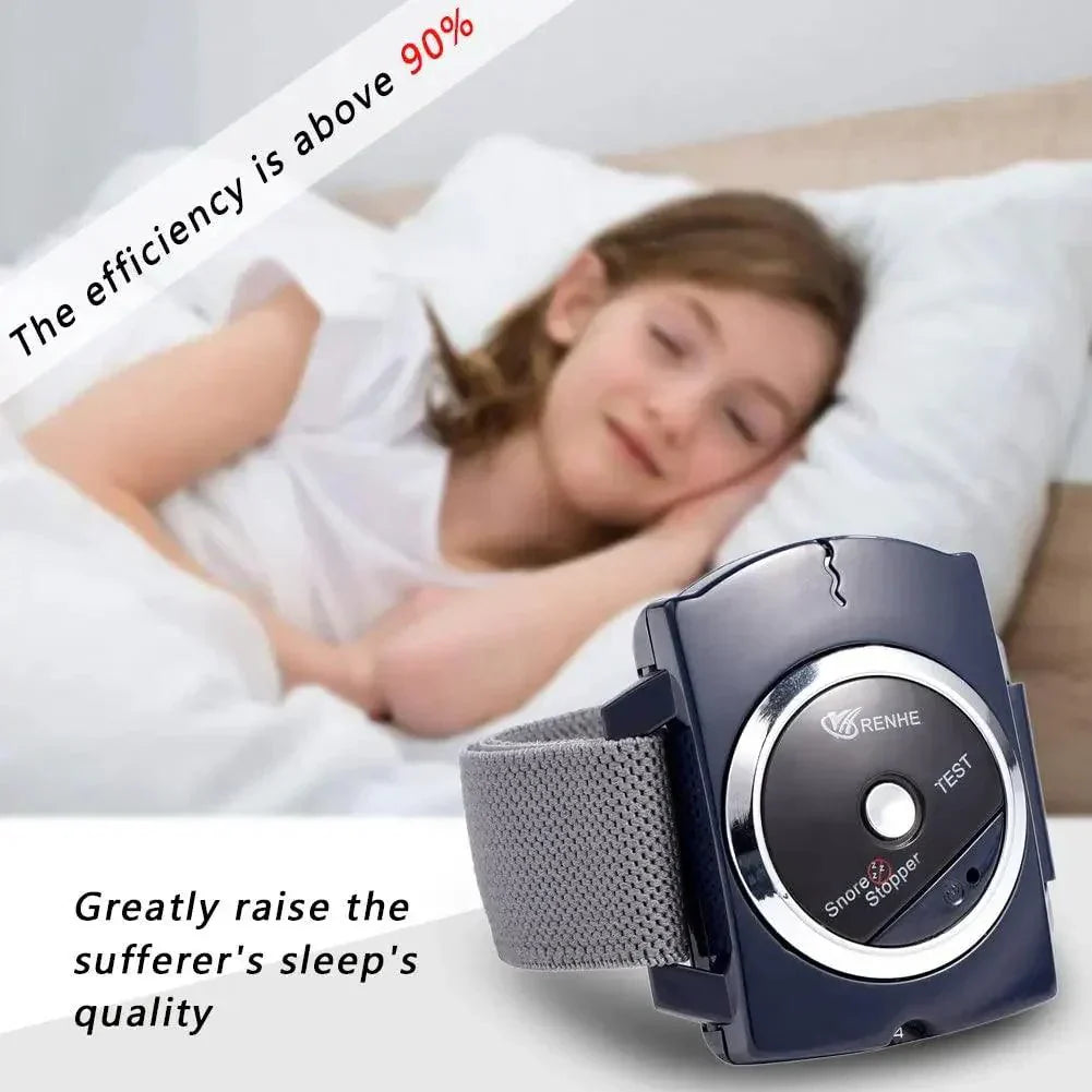 Bracciale Anti-Snoring SnoreFree Smart | Supporto per il Sonno Confortevole e Facile da Usare