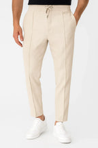 Pantalon vintage en mélange de coton ANFINITE