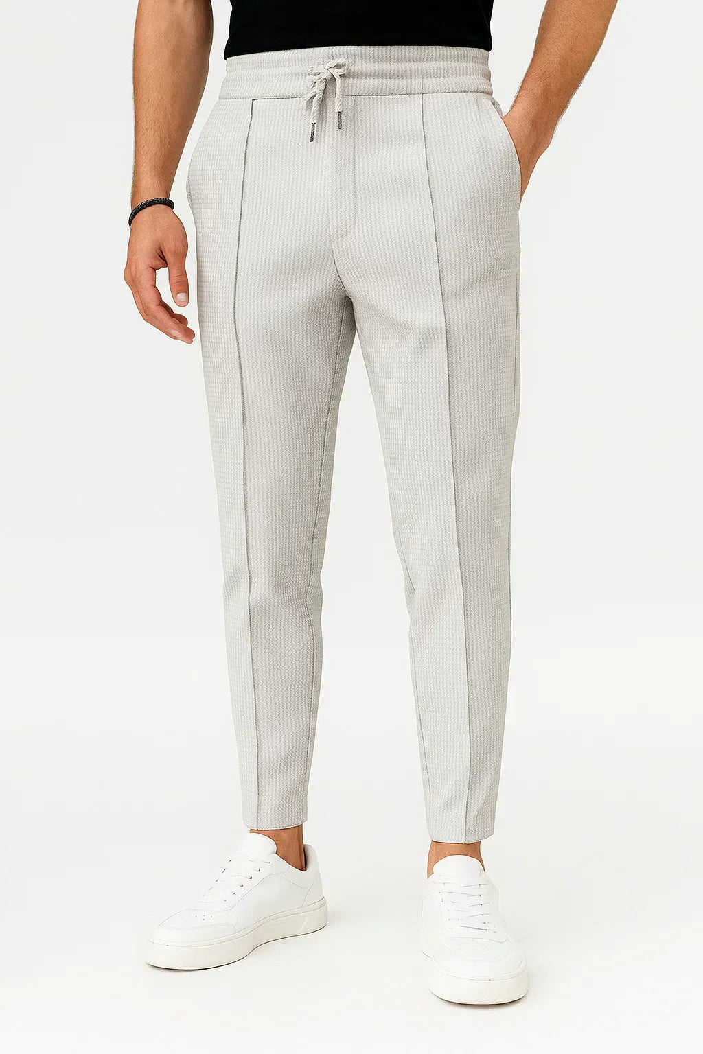 Pantalon vintage en mélange de coton ANFINITE