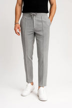 Pantalon vintage en mélange de coton ANFINITE