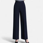 Pantalon femme taille haute et jambe droite – élégant, extensible et confortable