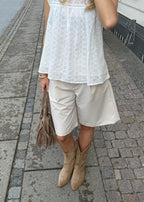 ANFINITE Bermuda Shorts i Habitstil
