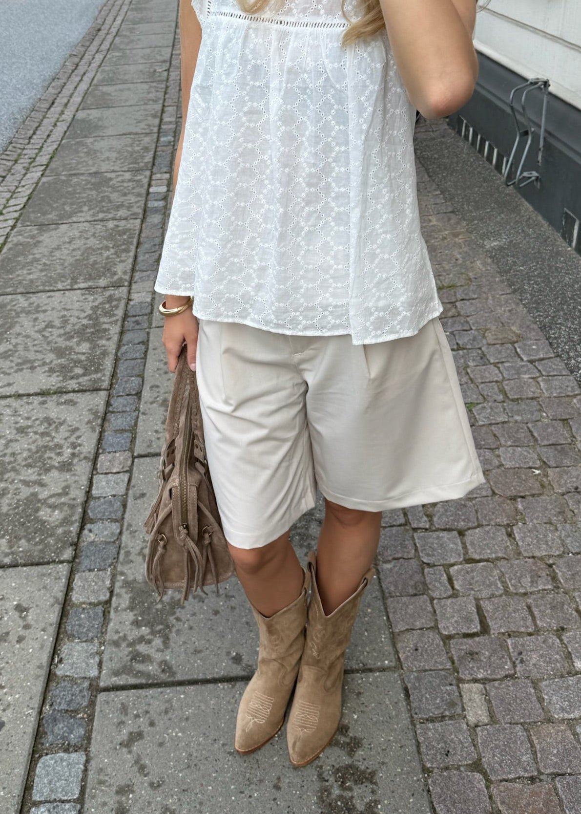 ANFINITE Bermuda Shorts i Habitstil