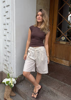 ANFINITE Bermuda Shorts i Habitstil