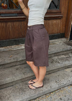 ANFINITE Bermuda Shorts i Elegant Habitstil