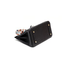 Borsa a Mano Donna in Vera Pelle Cognac