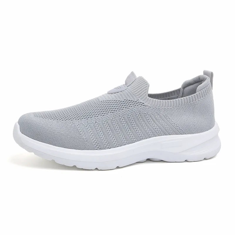 Sneakers Uomo Slip-On in Mesh Traspirante