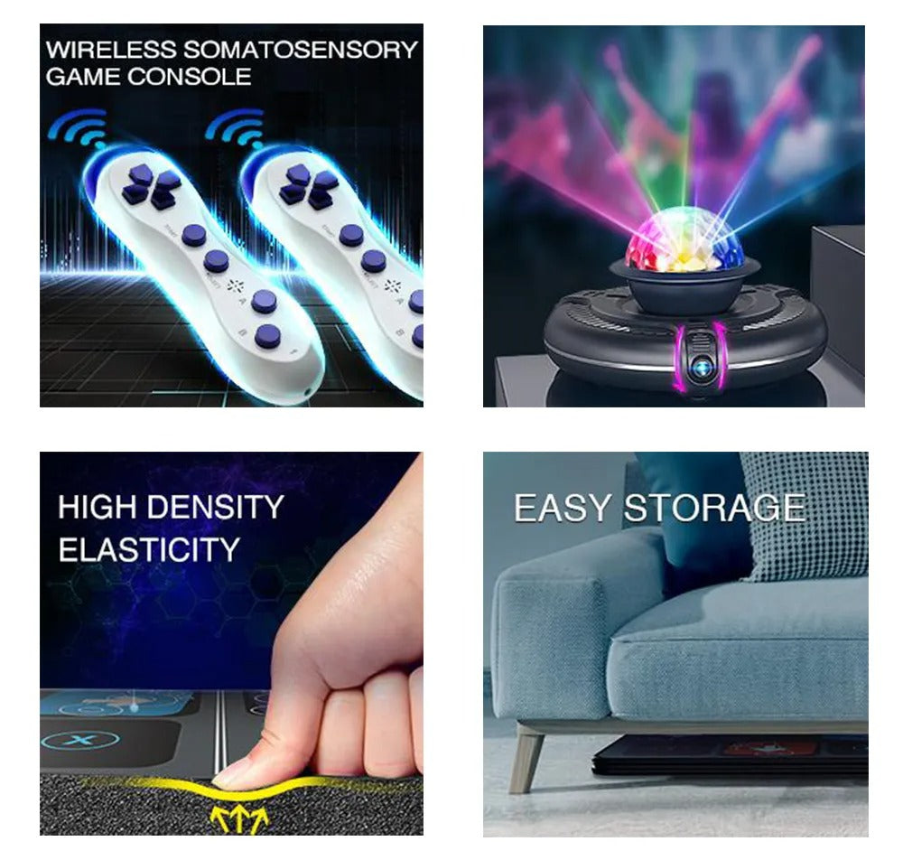 Interaktiv Dansemåtte til Børn - DanceJoy