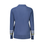 Maglione Donna Sails Blu con Scollo a V