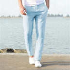 Pantaloni Uomo Casual in Lino Leggero