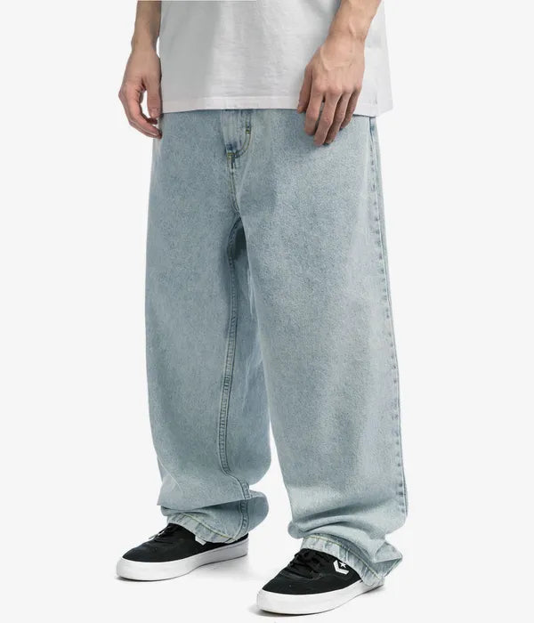 Jeans Uomo Wide Leg in Denim – Vestibilità Oversize e Stile Streetwear