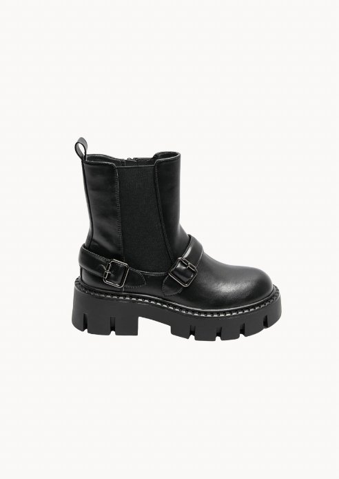Chunky Boots med Spænder
