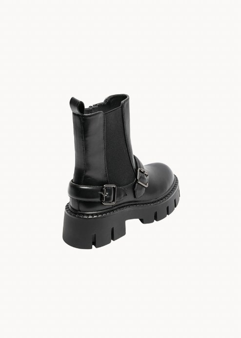Chunky Boots med Spænder