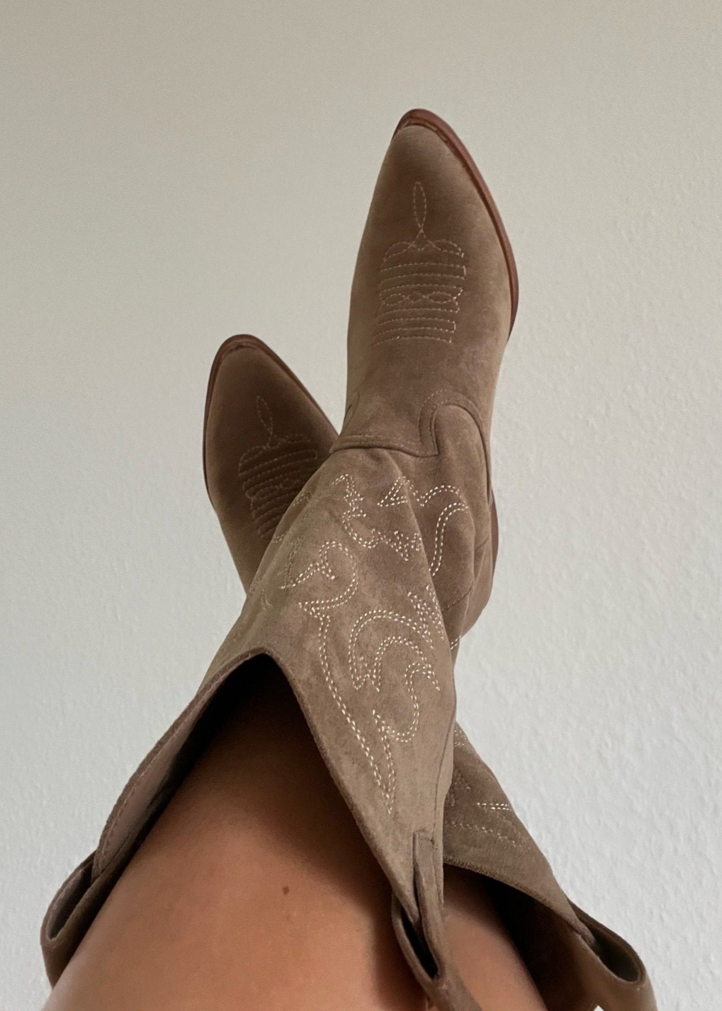ANFINITE Stivali Cowboy con Tacco
