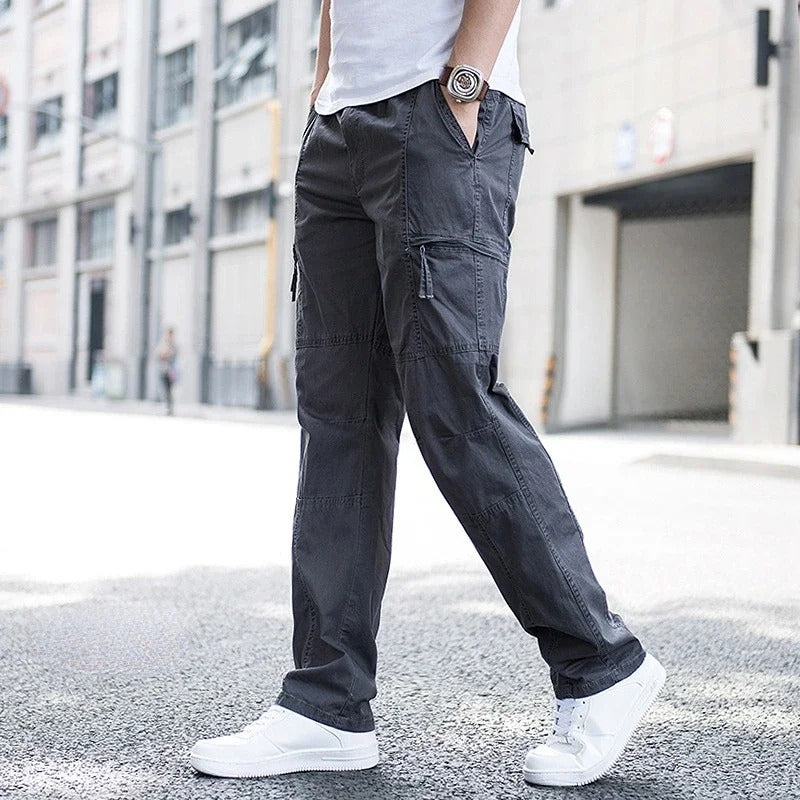Pantaloni Cargo Uomo in Cotone