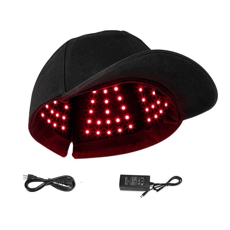 HairGlow Pro - Cappello per Terapia con Luce Rossa Infrarossa
