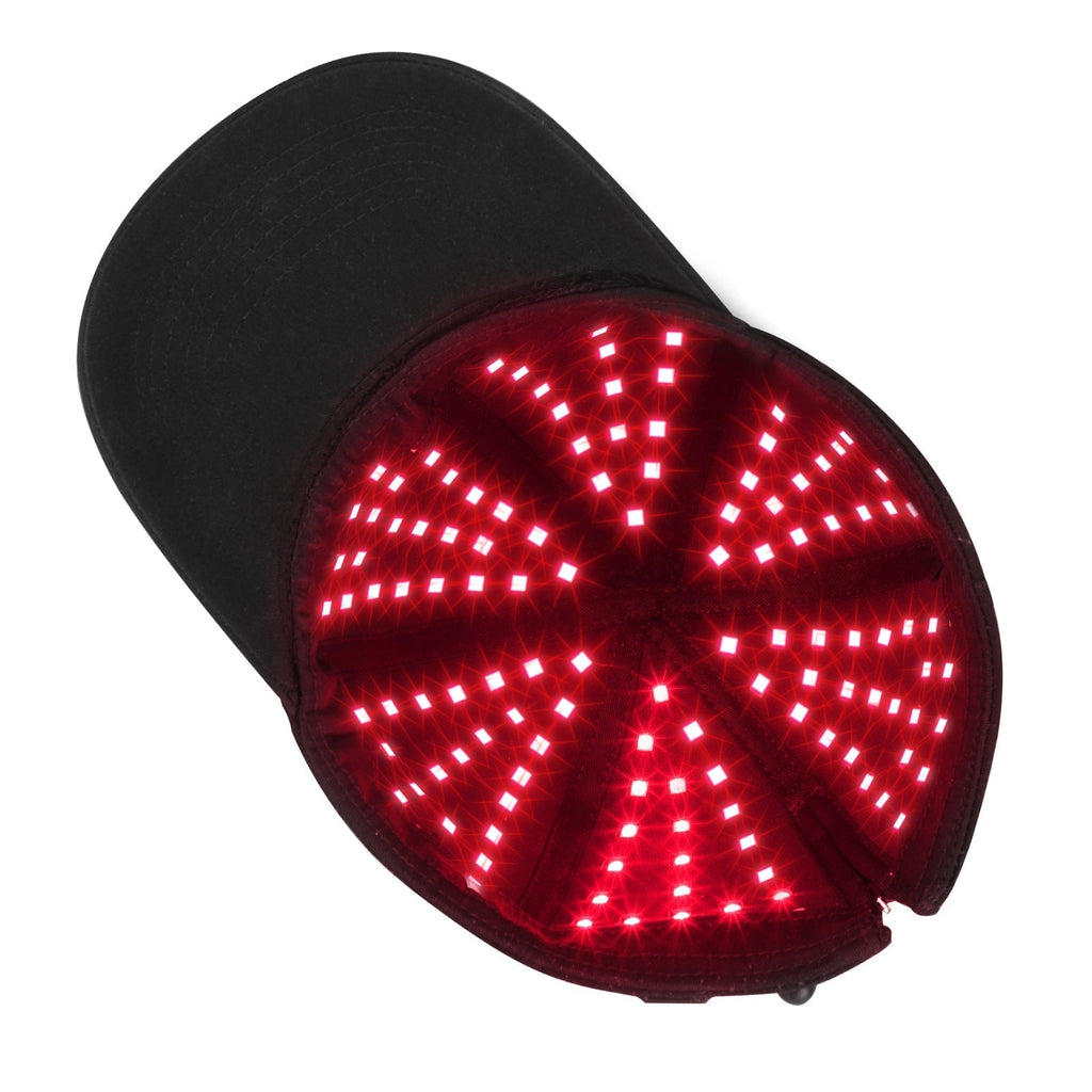 HairGlow Pro - Cappello per Terapia con Luce Rossa Infrarossa
