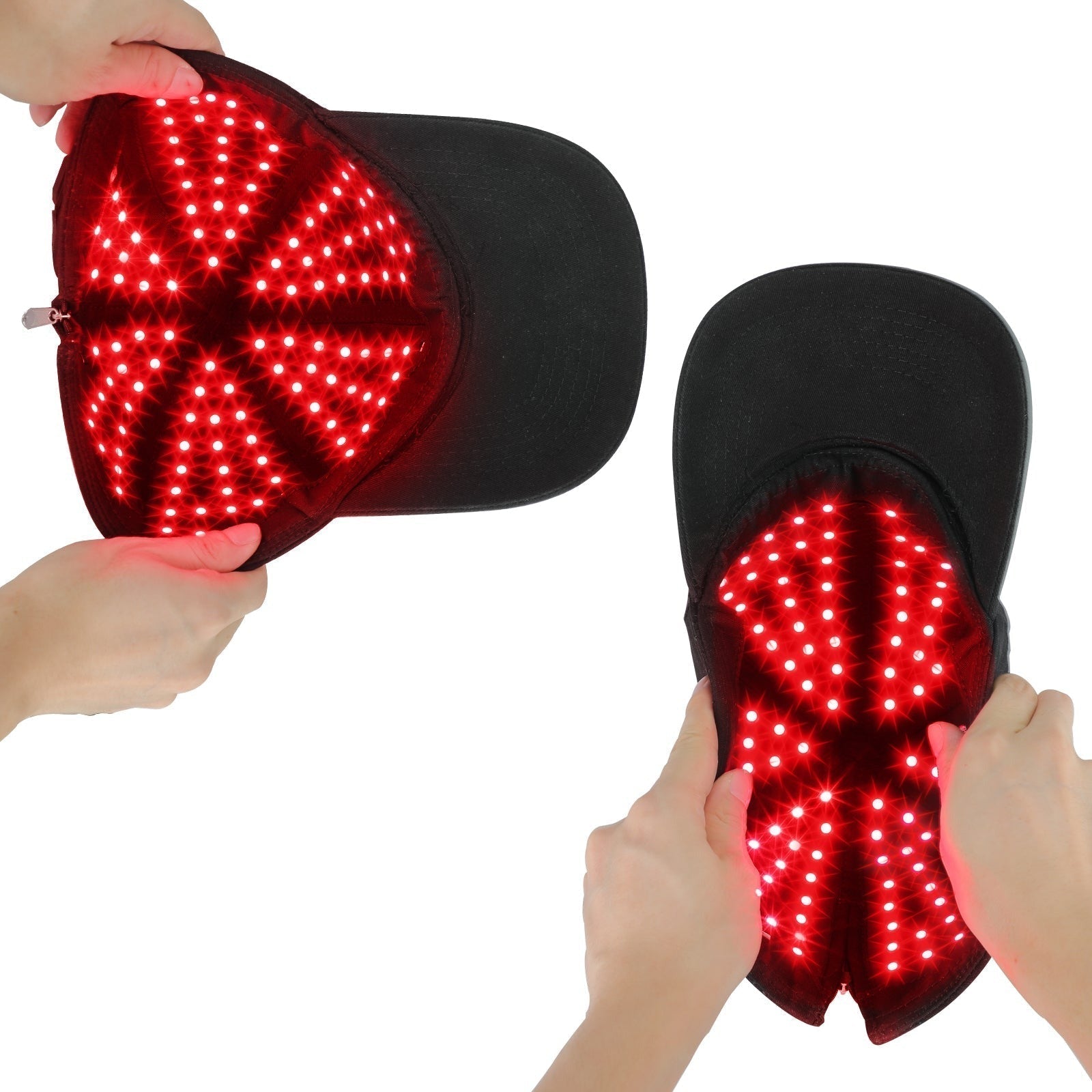 HairGlow Pro - Cappello per Terapia con Luce Rossa Infrarossa