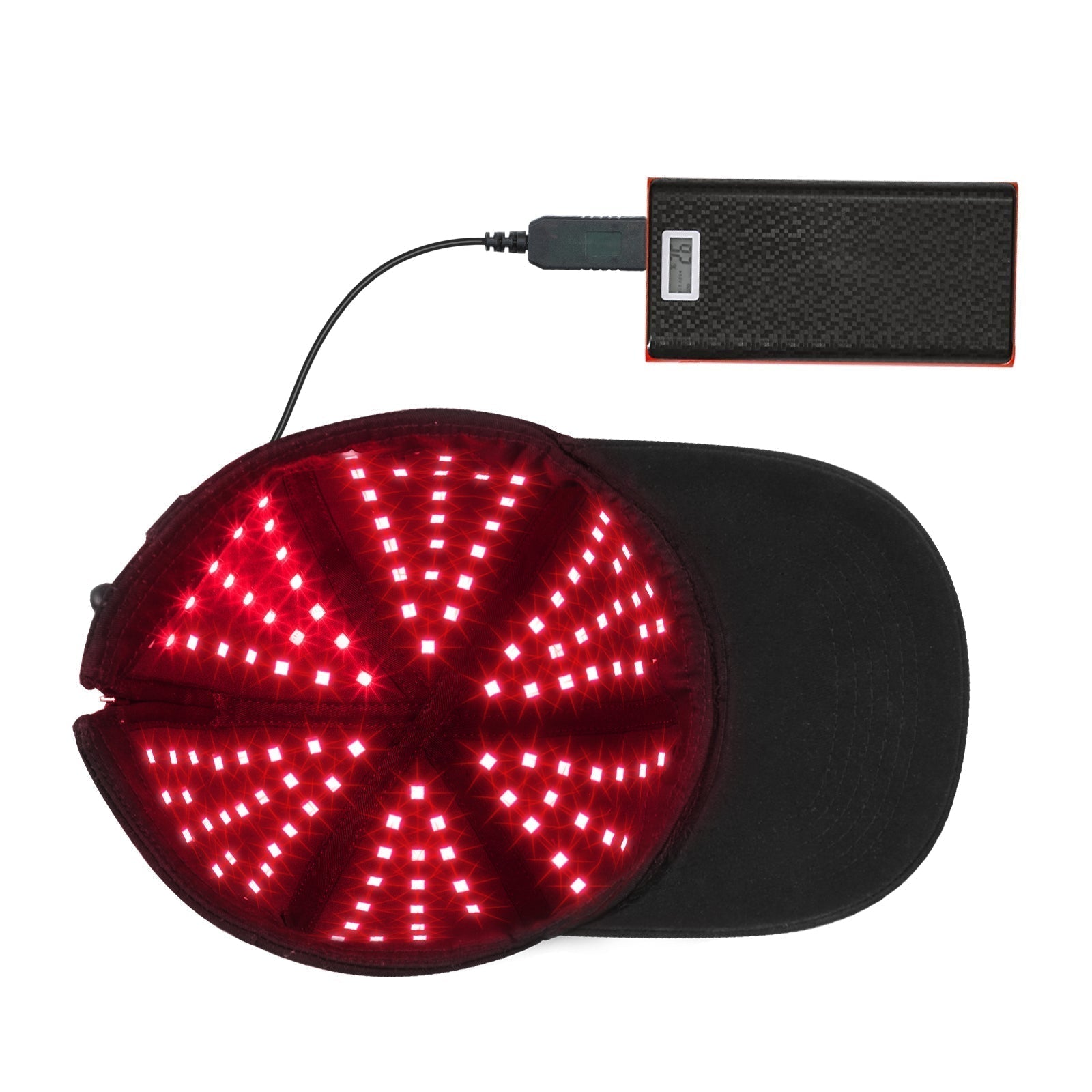 HairGlow Pro - Cappello per Terapia con Luce Rossa Infrarossa