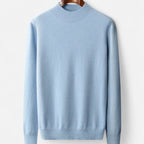 Maglione Uomo in Pura Lana con Collo Lupetto