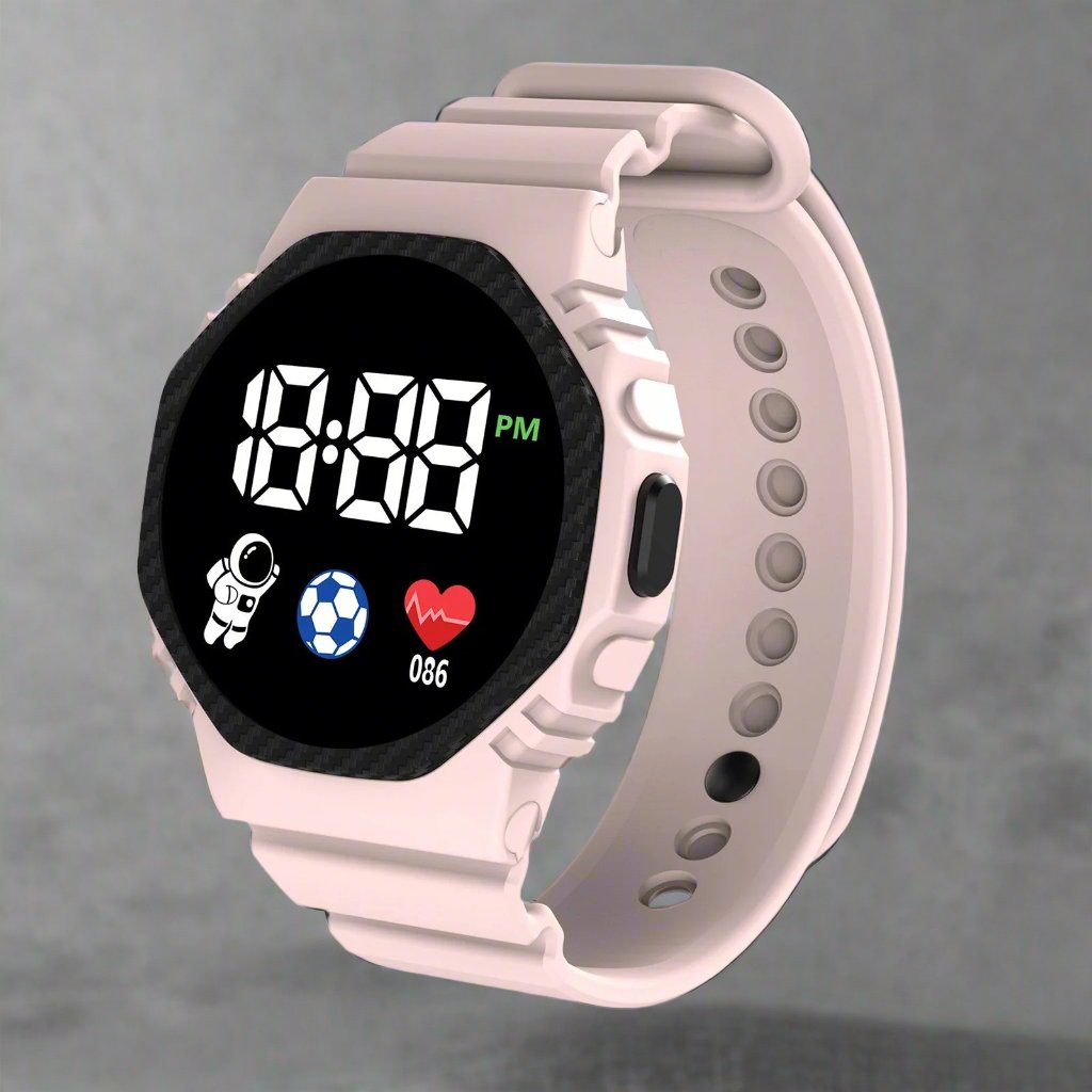 Orologio Sportivo per Bambini Børns Eventyr – Schermo LED, Design Impermeabile e Costruzione Robusta