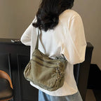 Borsa a Tracolla Donna in Canvas Multi-Tasca