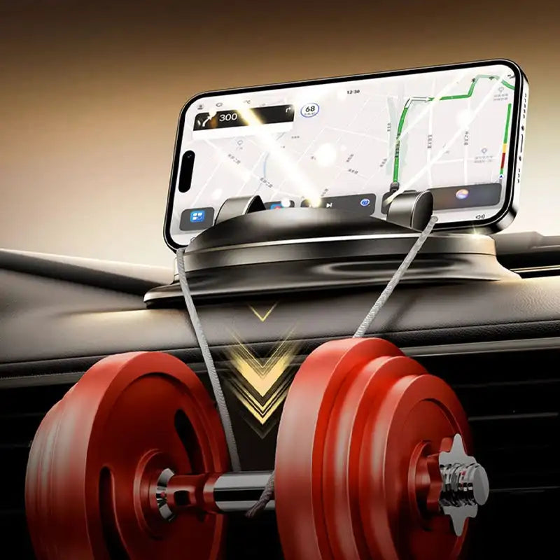 360° RotateX – Supporto per telefono auto rotante | Montaggio su cruscotto e ventilazione | Misura universale