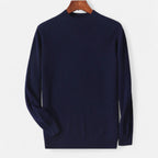 Maglione Uomo in Pura Lana con Collo Lupetto
