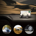 360° RotateX – Supporto per telefono auto rotante | Montaggio su cruscotto e ventilazione | Misura universale
