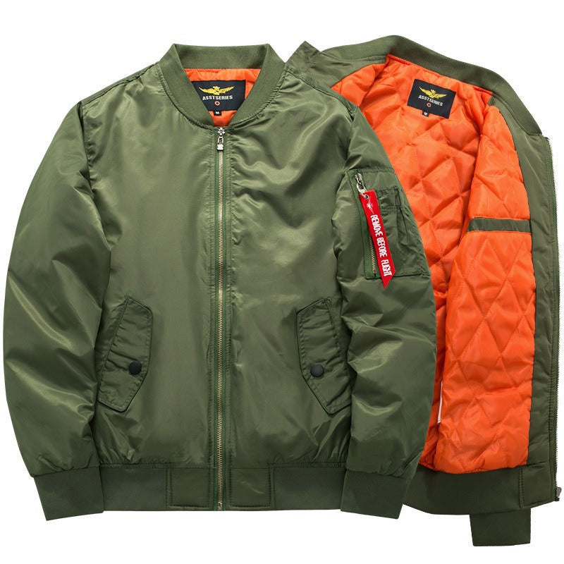 Veste bomber légère pour homme avec fermeture éclair – blouson décontracté et sportif