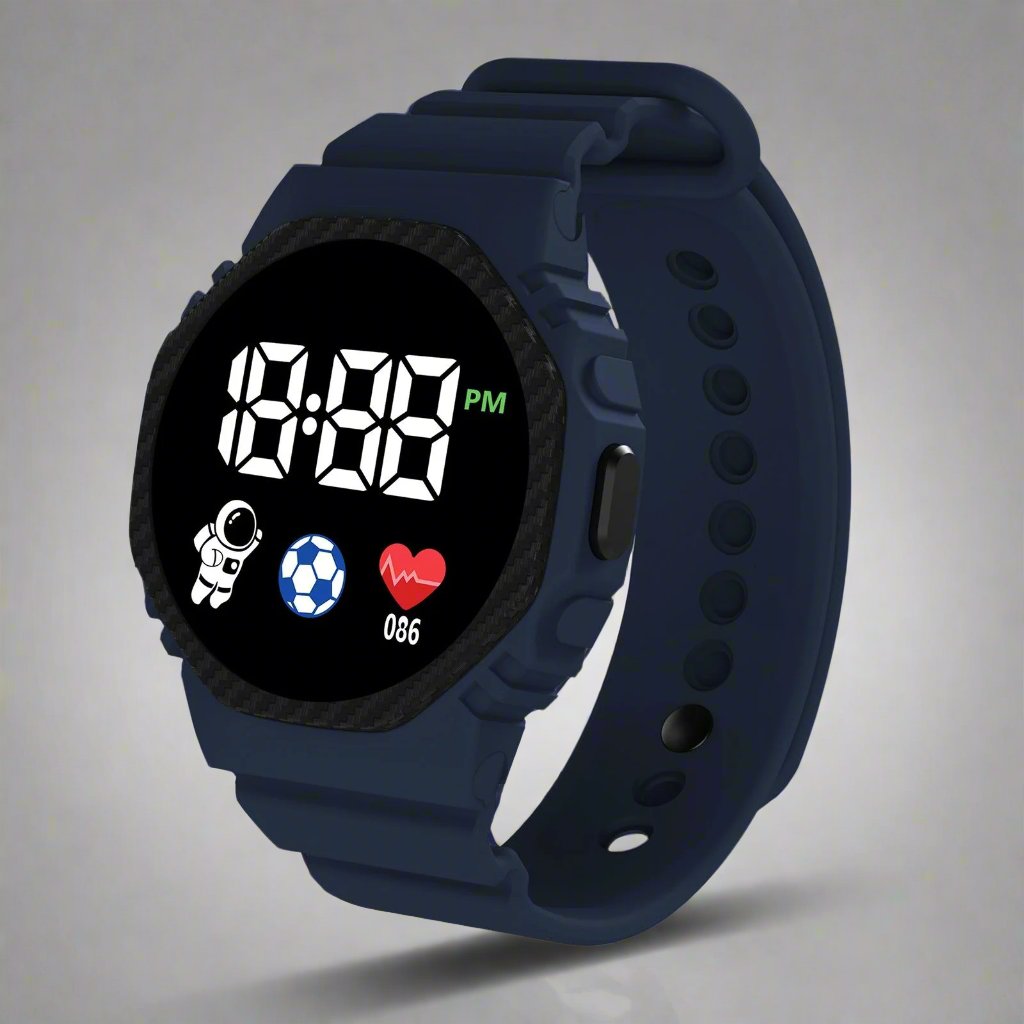 Orologio Sportivo per Bambini Børns Eventyr – Schermo LED, Design Impermeabile e Costruzione Robusta