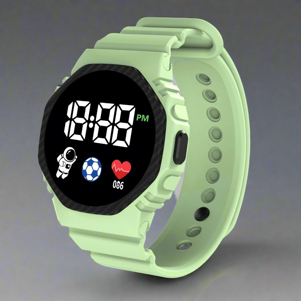 Orologio Sportivo per Bambini Børns Eventyr – Schermo LED, Design Impermeabile e Costruzione Robusta