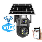 Solpanel - Trådløst Overvågningskamera