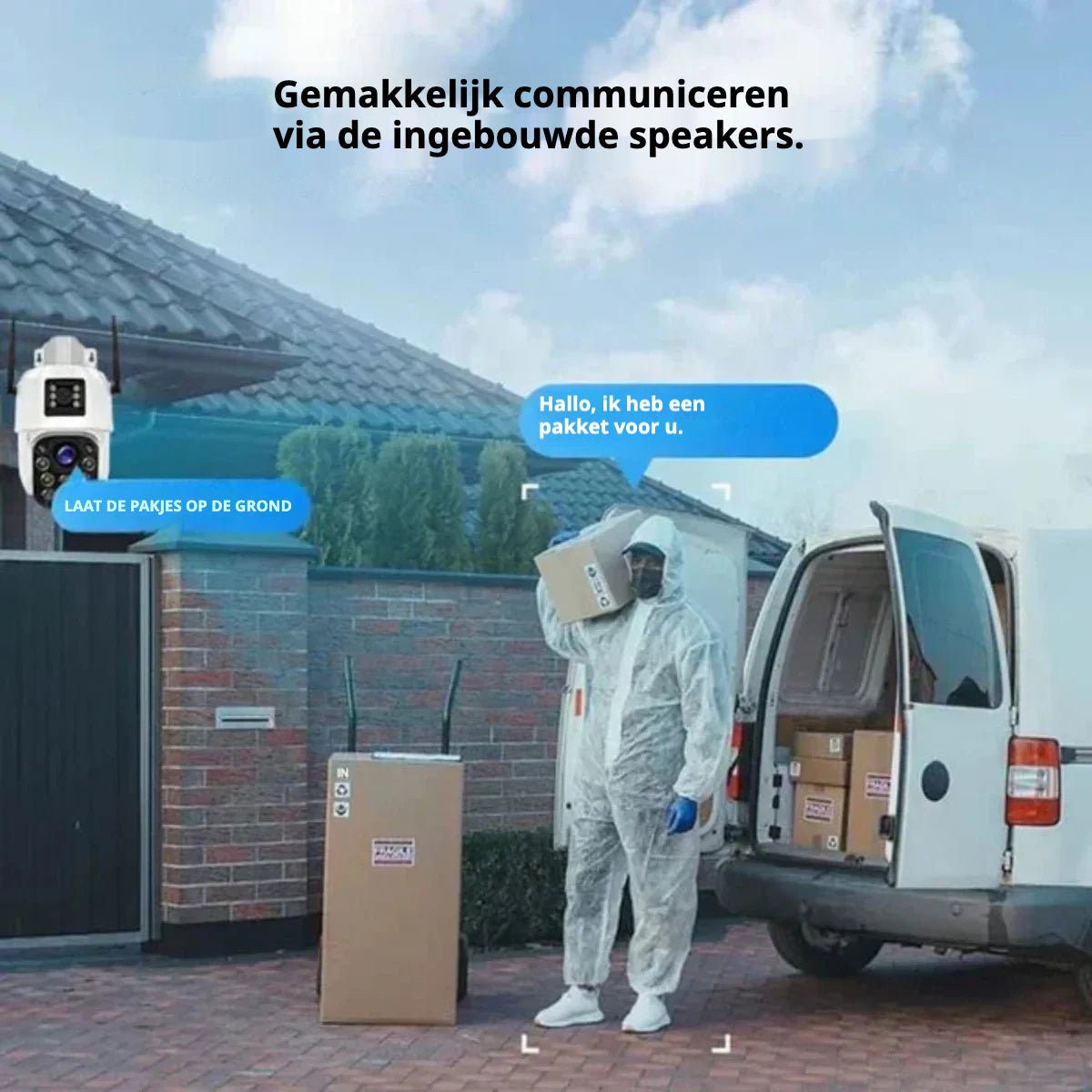 Solpanel - Trådløst Overvågningskamera