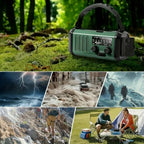 Radio di Emergenza Multifunzionale – Compatto Dispositivo di Emergenza Tutto-in-Uno