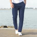 Pantaloni Uomo Casual in Lino Leggero